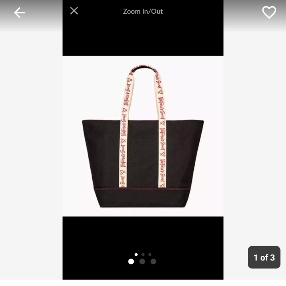 VS canvas tote