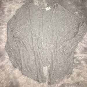 LA Hearts Grey Cardigan