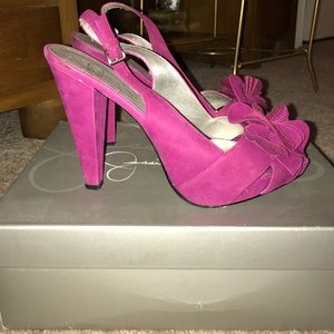 Jessica Simpson Purple Heel