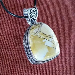 Jasper pendant