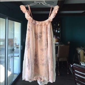 Free people off the shoulder dress (short)