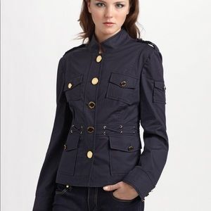 Tory Burch Military navy blue jacket