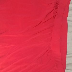 Red pants with pockets