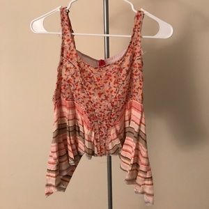 Free People Patterned Tank Top
