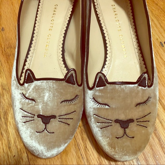 Charlotte Olympia Kitty Flats - Picture 1 of 7