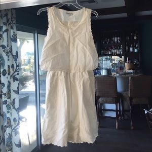 Open back dress. Size 10 but I wear it at size 6-8