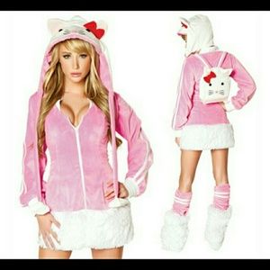 J. Valentine HELLO KITTY xl EUC costume