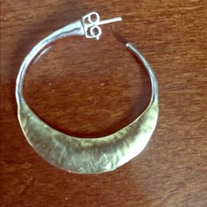 Silpada Two Tone Earrings