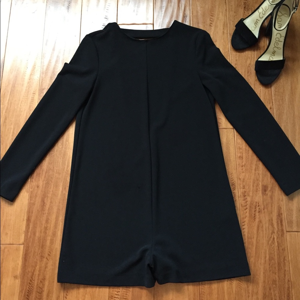 Zara - black long sleeve romper