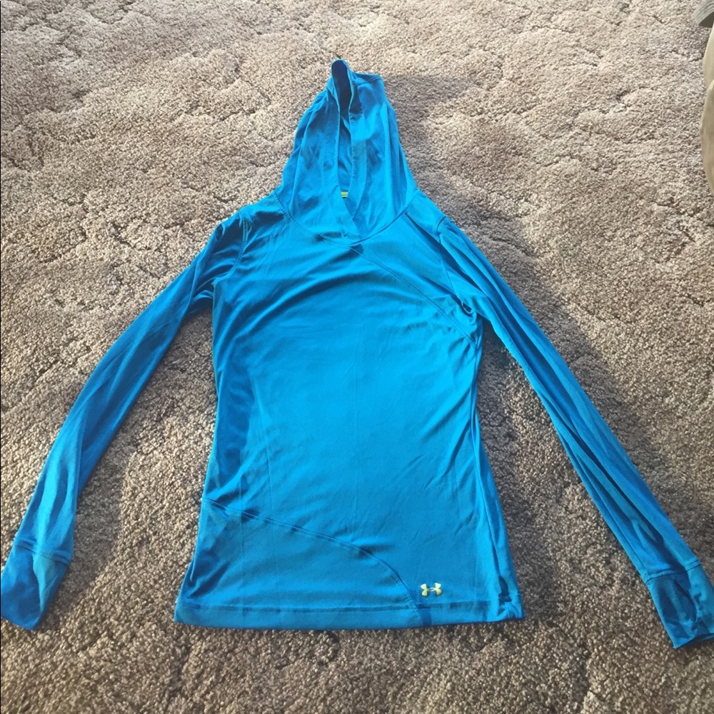 Under Armour Heat Gear Hooded Long-Sleeve Shirt