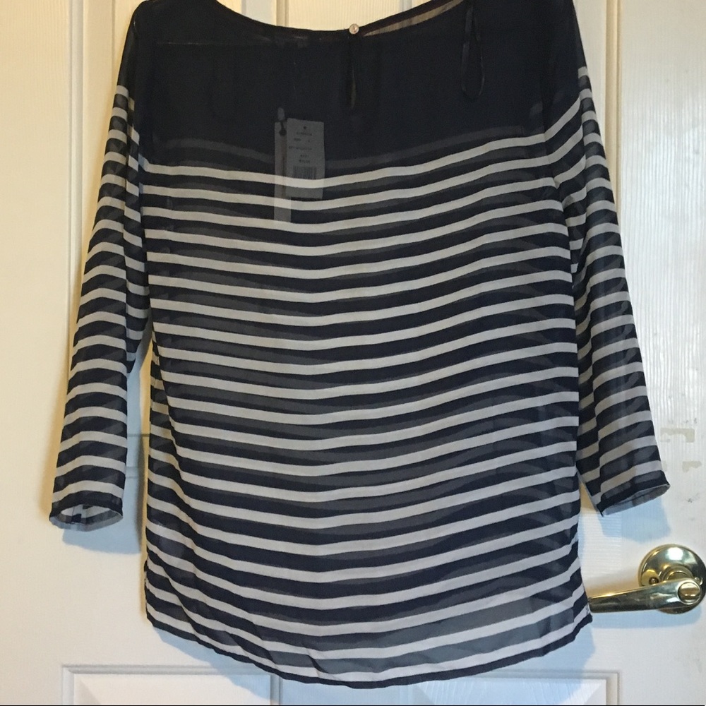 Sheer see through Sperry Top