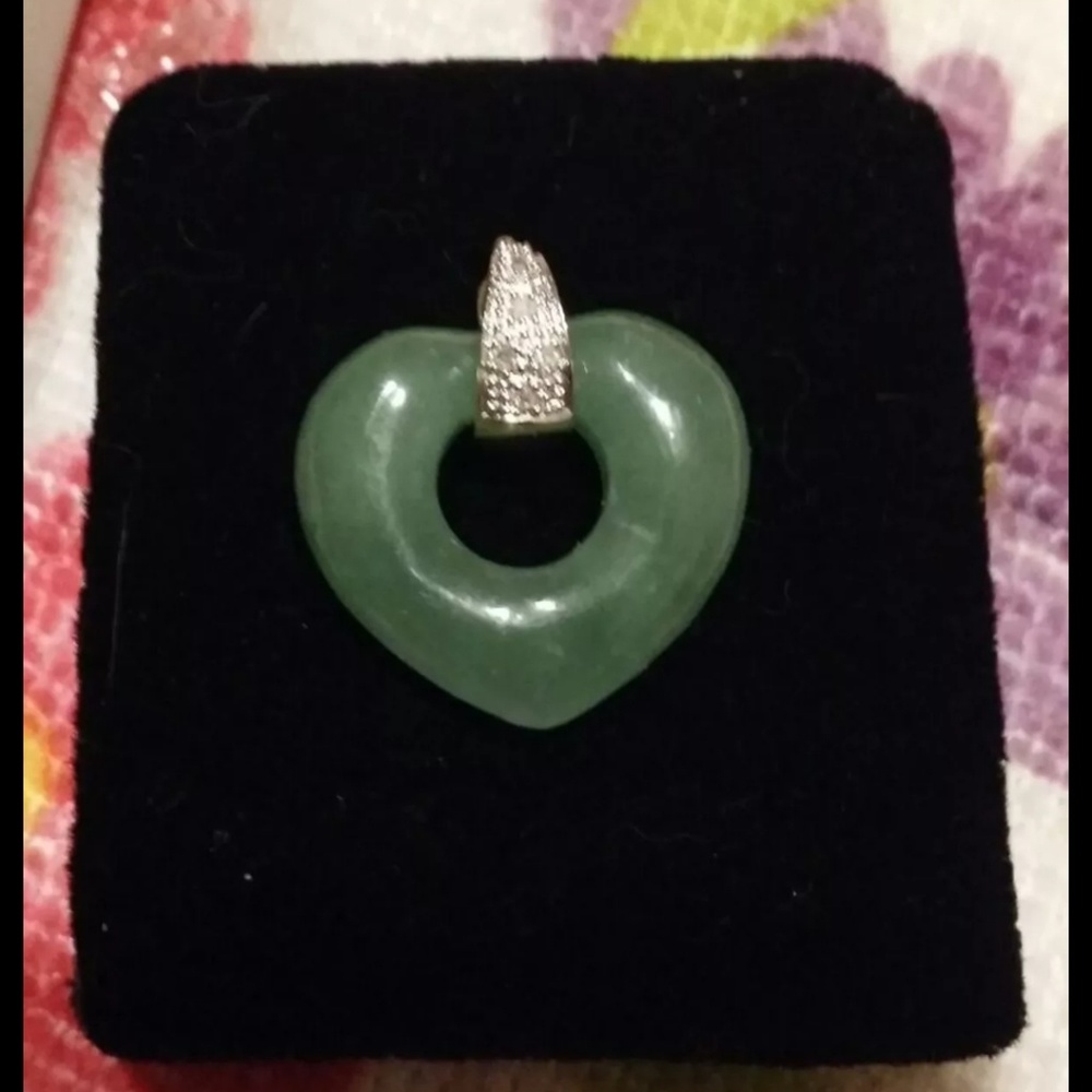 Jade Heart Pendant