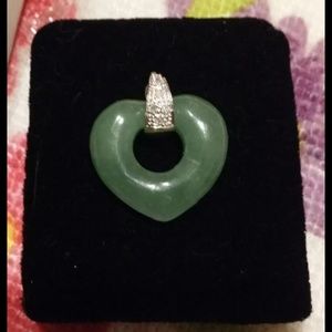 Jade Heart Pendant