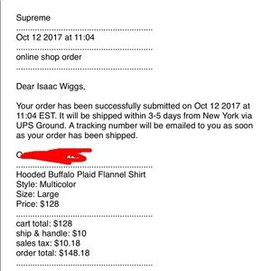 Supreme Buffalo Flannel