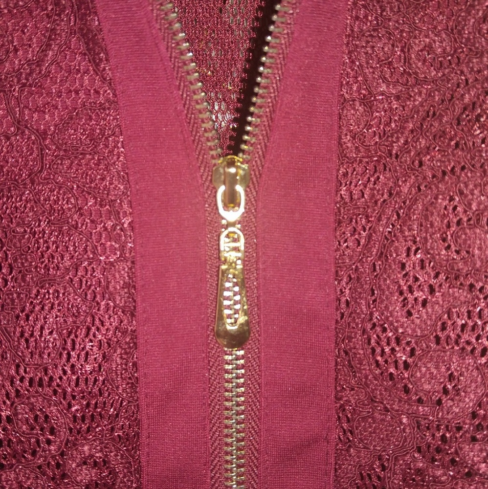 Lace wine jacket - Picture 5 of 8