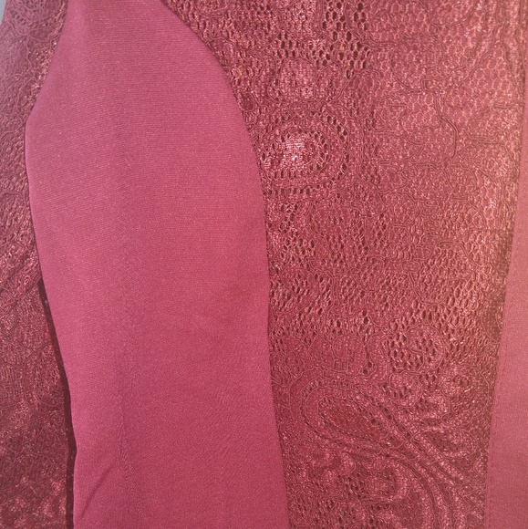 Lace wine jacket - Picture 7 of 8