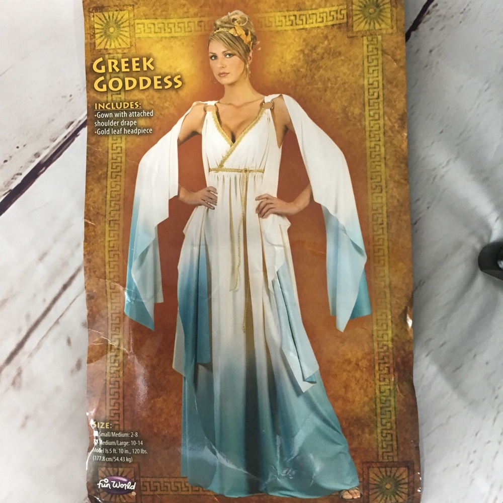 Greek Goddess Aphrodite Costume Size M/L NWOT
