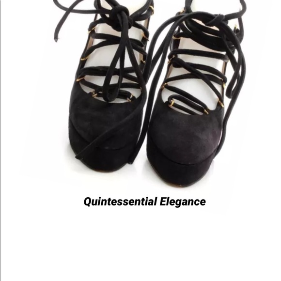 Chanel Black Suede Heels - Picture 4 of 7