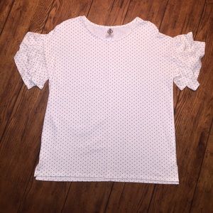 Agnes & Dora Frill Sleeve top