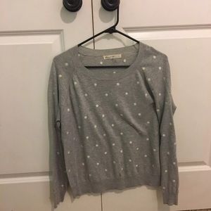 Polka dot sweater