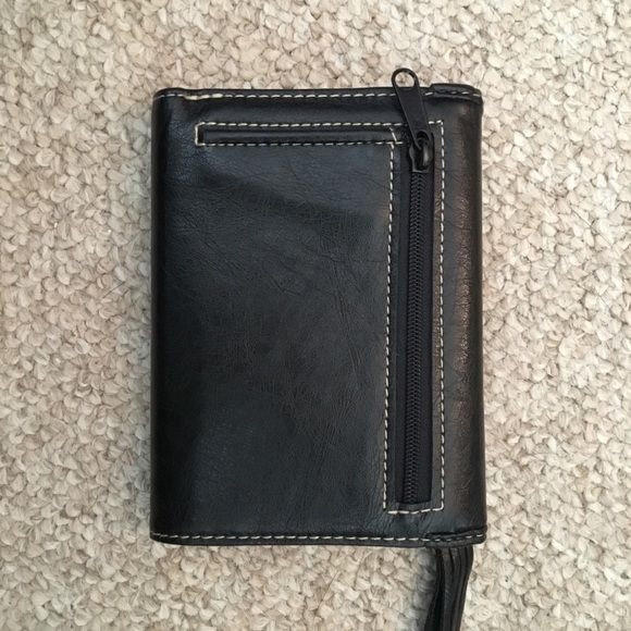 Black leather wallet - Picture 4 of 4