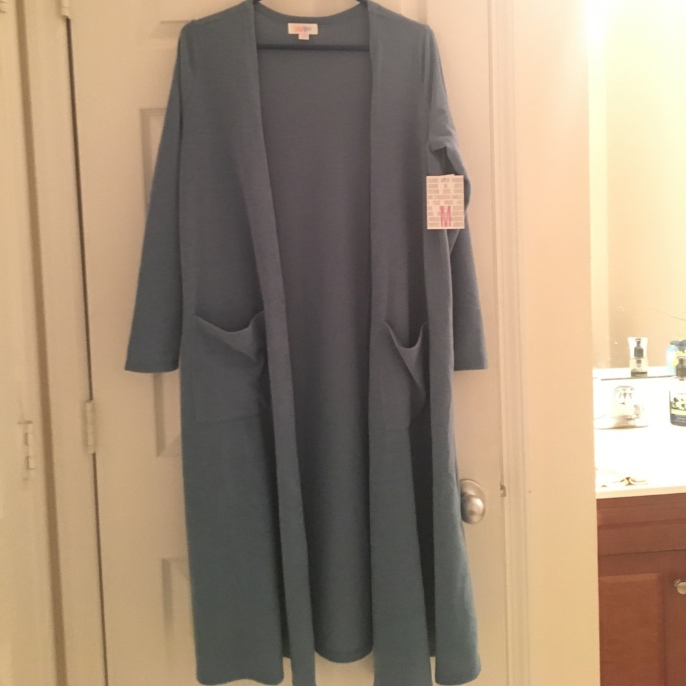 LuLaRoe Sarah steel blue medium
