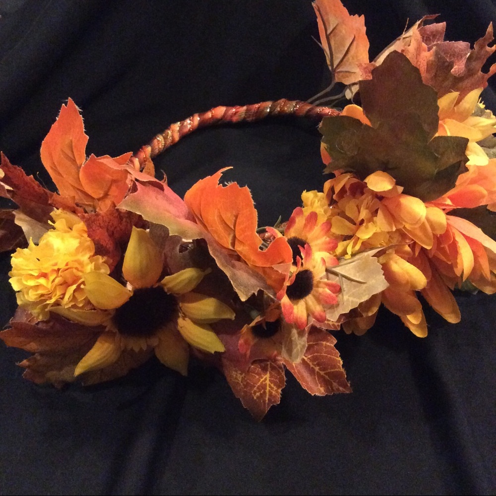 Autumn Foliage Festival Flower Crown