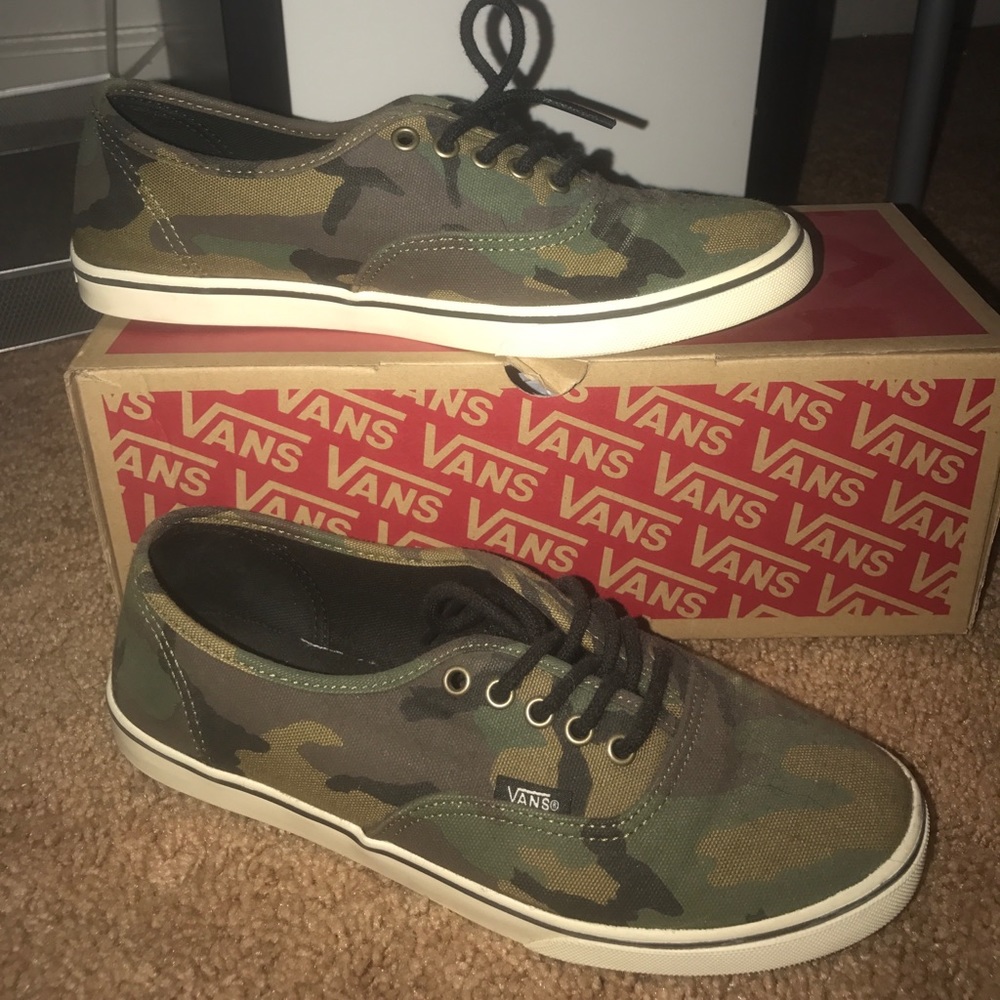 Camo colored vans