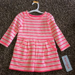 NWT cat and jack striped dress!