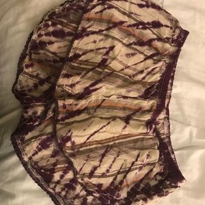 Urban Outfitters Flowy Tie Dyed Shorts