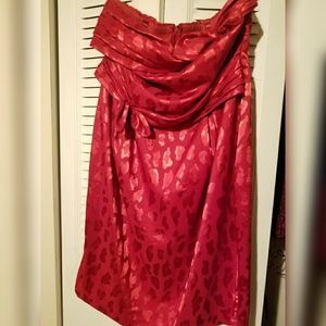 Torrid red leopard dress size 14