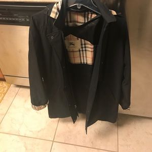 Burberry raincoat