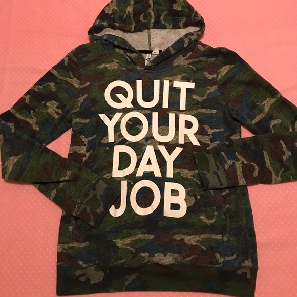 Zumiez Tops - Camo Print Hoodie