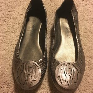 Metallic Libby Edelman flats