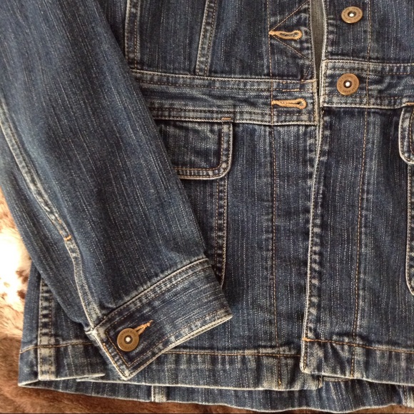 Vintage Liz Claiborne Jean Jacket - Picture 6 of 7