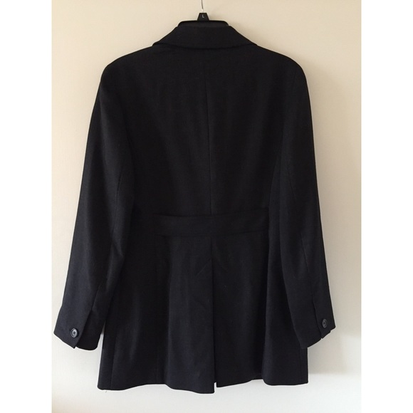 Double Button-Down Jacket w/ Red Silk Interior - Picture 7 of 8