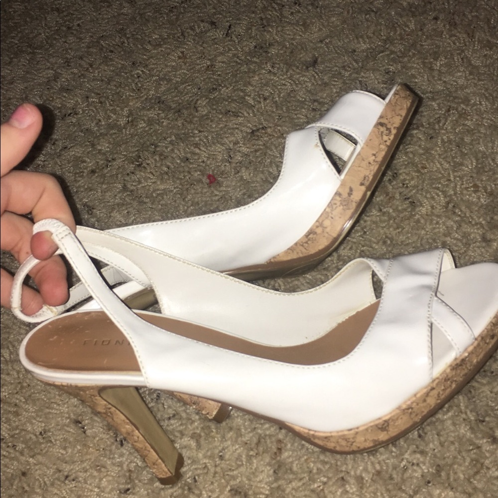White heels