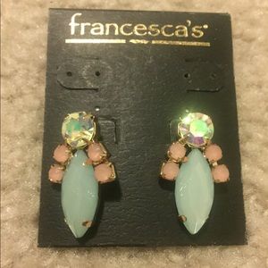 Francesca's Rhinestone Earrings