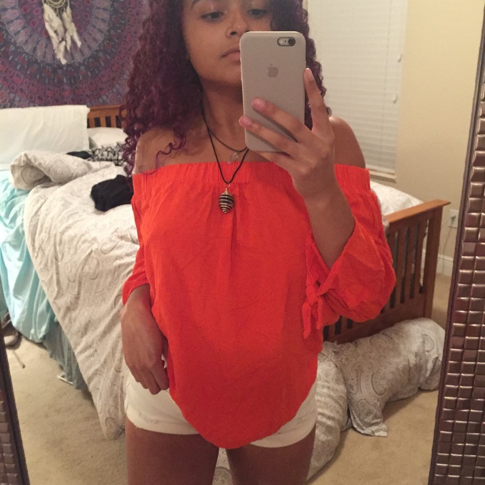 Off the shoulder top