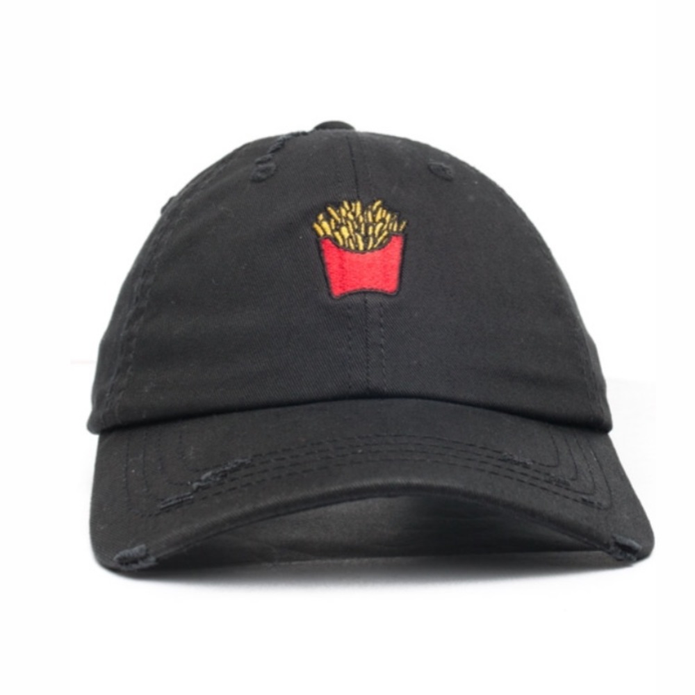 🍟French Fries Destroyed Dad Hat