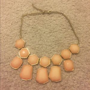 Francesca's Pink and Gold Necklace