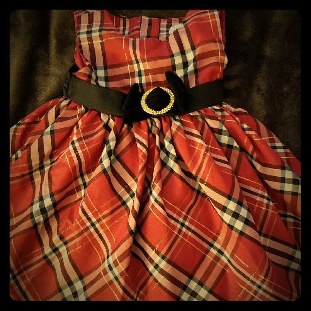 Plaid Christmas Dress