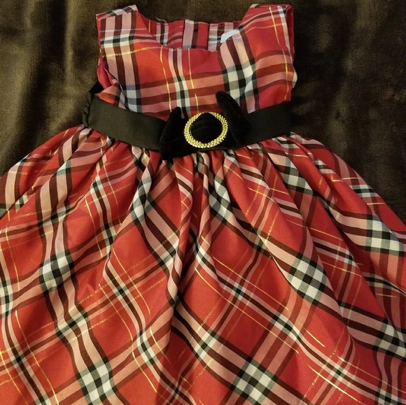 Plaid Christmas Dress - Picture 2 of 5