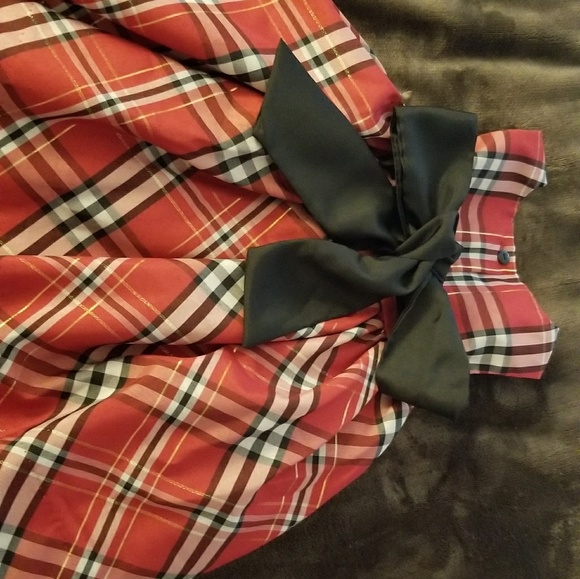 Plaid Christmas Dress - Picture 4 of 5