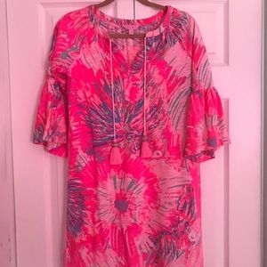 Lily Pulitzer dress, Pink Del Tago