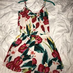 Super Cute Hibiscus flower romper
