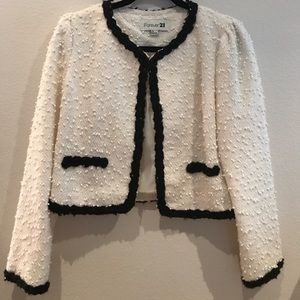 Jackie O Inspired Knit Jacket