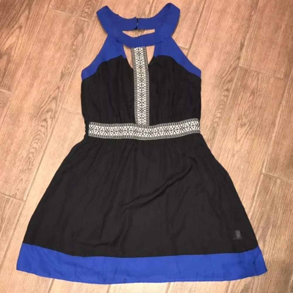 Indigo party dress