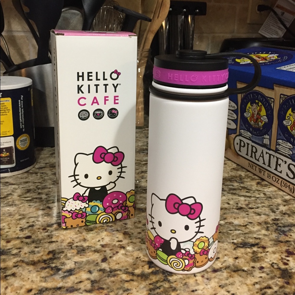 Hello Kitty Cafe water bottle