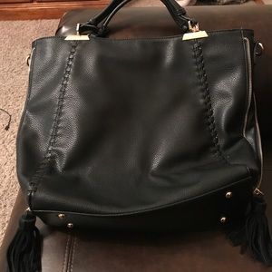 Black handbag